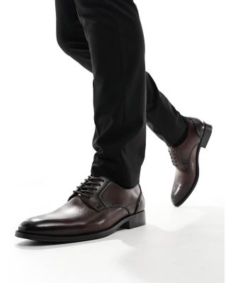 schuh Reilly derby shoes in brown leather