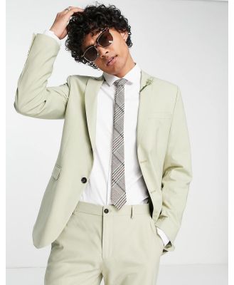 Selected Homme slim fit suit jacket in sage-Green