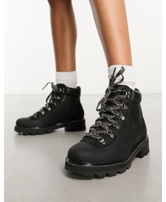 Sorel Lennox Hiker lace up boots in black