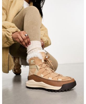 Sorel ONA RMX Glacy waterproof boots in brown
