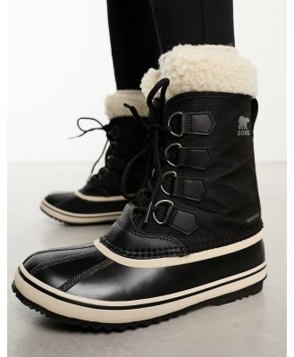 Sorel Winter Carnival waterproof boots in black