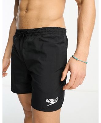 Speedo essentials 16 swim shorts in black