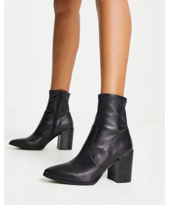 Steve Madden Carla heeled ankle boots in black