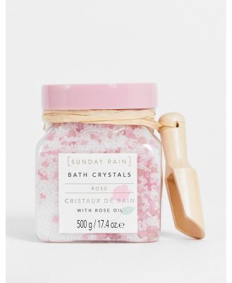Sunday Rain Rose Bath Crystals 500g-No colour