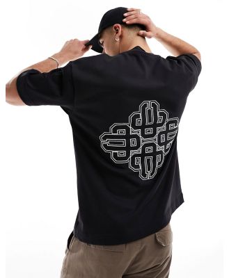 The Couture Club emblem t-shirt in black