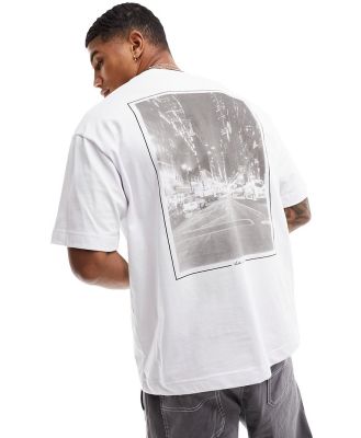 The Couture Club graphic back t-shirt in white