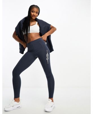 The Couture Club side logo leggings in navy (part of a set)