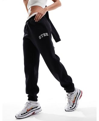 The Couture Club varsity relaxed trackies in black