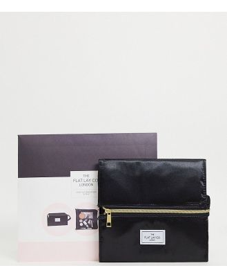 The Flat Lay Co. x ASOS Exclusive Open Flat Makeup Box - Silky Black-No colour