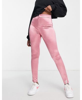 The Frolic disco pants in bubblegum pink