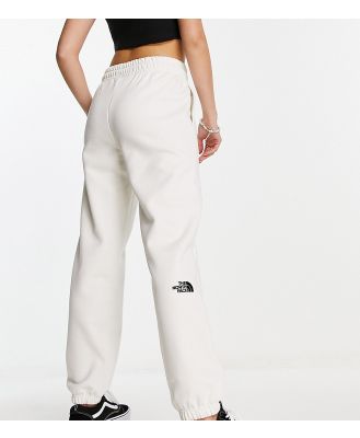 The North Face Essential oversized trackies in cream - Exclusive to ASOS-White