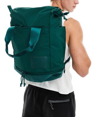 The North Face Never Stop utility backpack in dark green