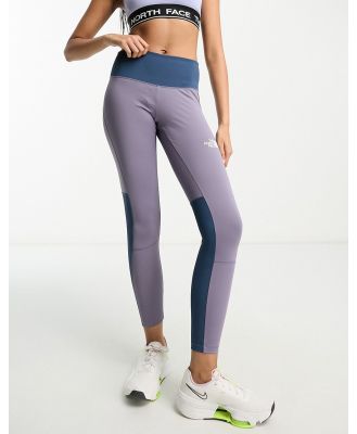 The North Face Training Mountain Athletic high waist leggings in purple