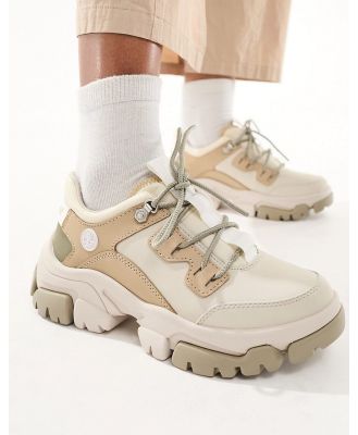 Timberland Adley Way platform sneakers in off white-Neutral