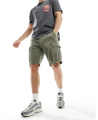 Tommy Jeans Ethan cargo shorts in olive green
