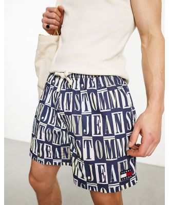 Tommy Jeans graphic logo shorts in multi