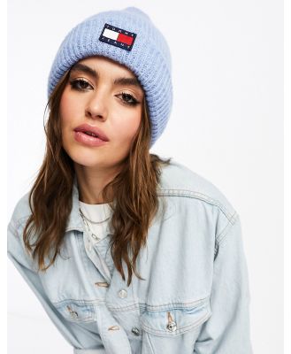 Tommy Jeans soft Ready beanie hat in chambray blue