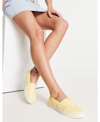 Toms Avalon sneakers in yellow