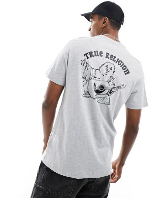 True Religion t-shirt in grey-Neutral