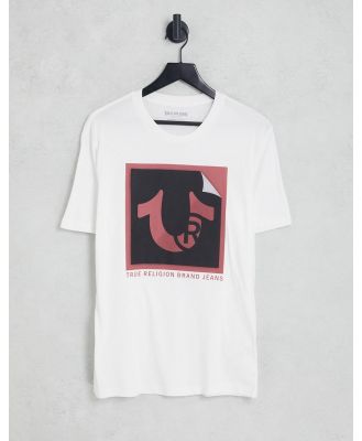 True Religion t-shirt in optic white