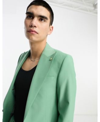 Twisted Tailor Buscot suit jacket in pistachio green