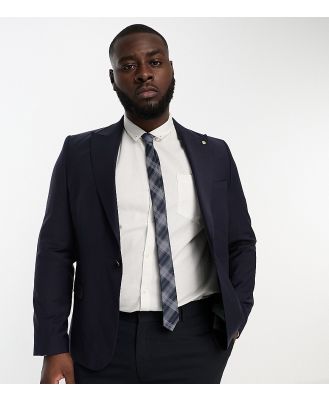 Twisted Tailor Plus Buscot suit jacket in navy
