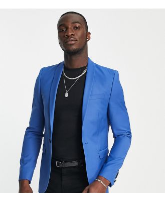 Twisted Tailor Tall Ellroy skinny fit suit jacket in blue