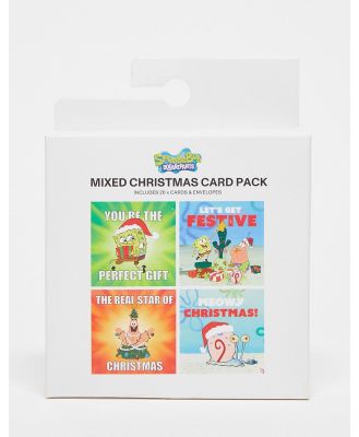 Typo x SpongeBob SquarePants 20 pack of Christmas cards-Multi