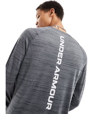 Under Armour Evolved Core Tech 2.0 long sleeve t-shirt in grey