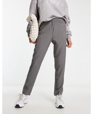 Unique21 high waisted pants in grey (part of a set)