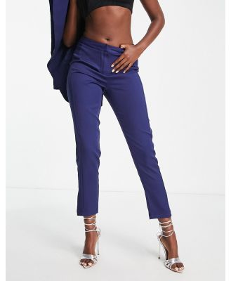 Unique21 high waisted pants in navy (part of a set)