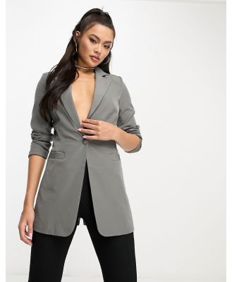 Unique21 tailored blazer in grey (part of a set)