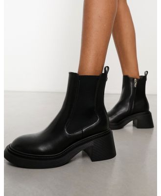 Urban Revivo chunky sole ankle boots in black