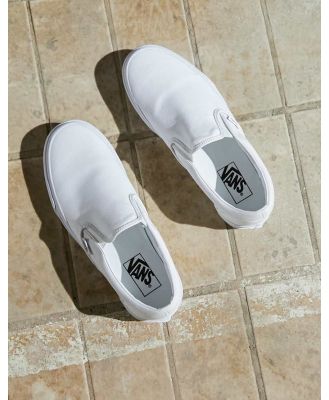 Vans Classic Slip-On plimsolls in white