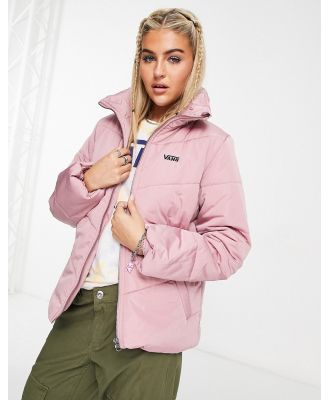 Vans Foundry puffer jacket in pink