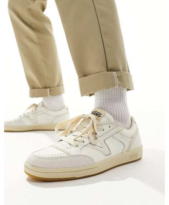 Vans Lowland sneakers in off white and tan