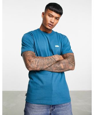 Vans Off The Wall t-shirt in blue coral