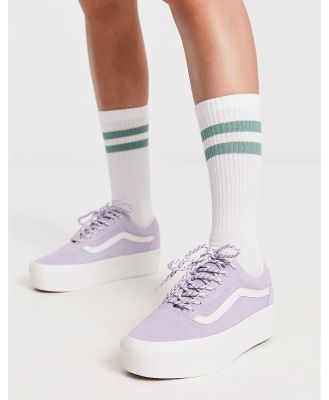 Vans Old Skool Stackform sneakers in purple
