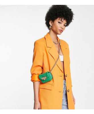 Vero Moda Tall oversized blazer in orange