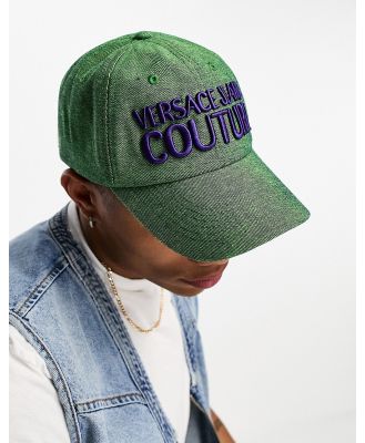 Versace Jeans Couture logo cap in green