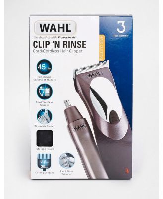 Wahl Clip & Rinse Clippers & Personal Trimmer-No colour