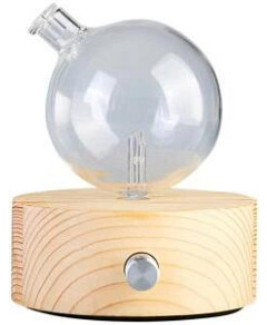 AMRITA COURT Nebuliser (Diffuser) Wooden Base Geometry Round