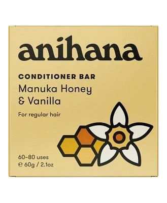Anihana Conditioner Bar Manuka Honey & Vanilla Normal Hair 60g