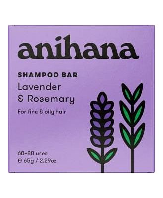 Anihana Shampoo Bar Lavender & Rosemary Fine & Oily Hair 65g