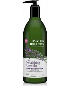 Avalon Organics Nourishing Lavender Hand & Body Lotion 350ml
