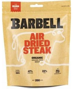 Barbell Burn Chilli Spice Air Dried Steak Biltong Organic 200g