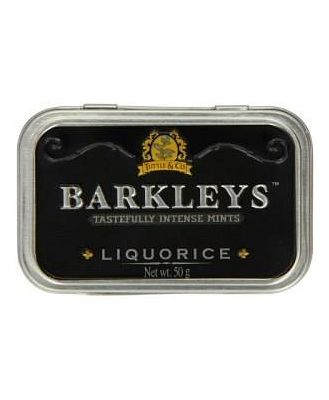 Barkleys Mints Liquorice Tin 50g
