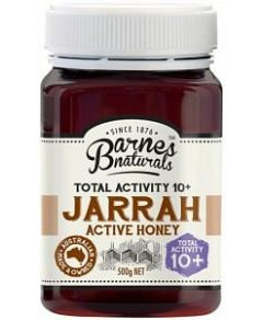 Barnes Naturals Active Jarrah Honey TA10+ 500g Jar