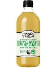 Barnes Naturals Organic Apple Cider Vinegar & The Mother 1L