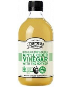 Barnes Naturals Organic Apple Cider Vinegar & The Mother 500ml